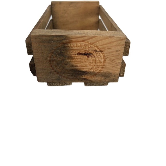Napa Valley Wooden Storage Holder Rack Shelf Crate Cassette Tape Media - Picture 1 of 8